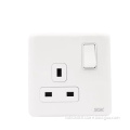 1Gang Double Pole Switched 13A Power Outlet socket